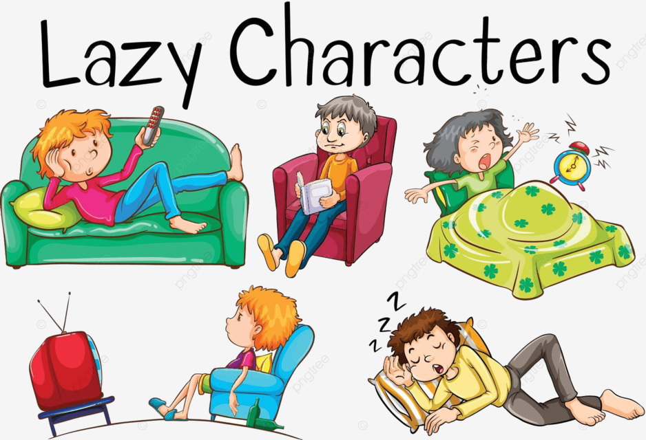 pngtree-lazy-people-doing-boring-activities-character-object-isolated-vector-png-image_37070438